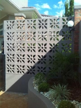  Elemento Vazado 03 - Flor modelo 