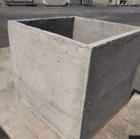  Vaso Quadrado 50cm altura