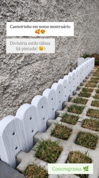  meio fio madeira